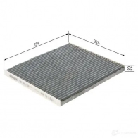Салонный фильтр BOSCH 1987435572 R 5572 1424435555 1MW3DD - Изображение 5