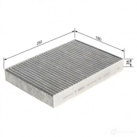 Салонный фильтр BOSCH KOJ5J0 1193504908 R 5562 1987435562 - Изображение 10