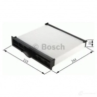 Салонный фильтр BOSCH 351054 1987432116 WPKC2V M 2116 - Изображение 5