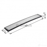 Салонный фильтр BOSCH 351249 R 2424 1987432424 CFP-BMW-4 - Изображение 5
