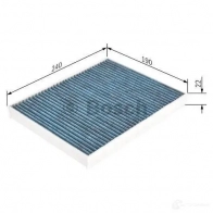 Салонный фильтр BOSCH 0986628507 V3W11LE A 8507 343538 - Изображение 5
