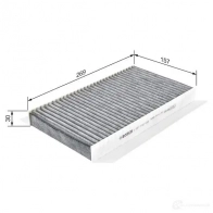 Салонный фильтр BOSCH 351273 1987432535 B45ILT7 R 2535 - Изображение 5