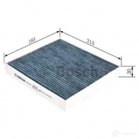 Салонный фильтр BOSCH 9O47EG A 8523 0986628523 343554 - Изображение 5