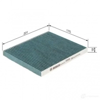 Салонный фильтр BOSCH 0986628541 3MBWG A 8541 1424620950 - Изображение 8