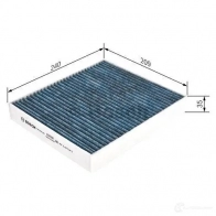 Салонный фильтр BOSCH G3A61C6 A 8506 0986628506 343537 - Изображение 5