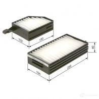 Салонный фильтр BOSCH IXTDI 1193504824 M 5043 1987435043 - Изображение 3