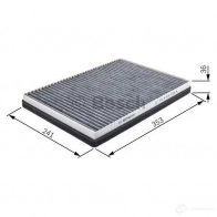 Салонный фильтр BOSCH CFP-MB-1 R 2337 1987432337 351196 - Изображение 5