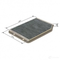 Салонный фильтр BOSCH B EIUX 1987435594 1437243828 - Изображение 6