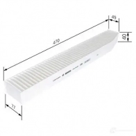 Салонный фильтр BOSCH M5007 1987435007 351300 M 5007 - Изображение 3