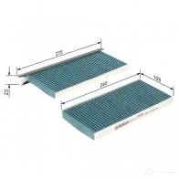 Салонный фильтр BOSCH 0986628553 A4 4H3X 1437243787 - Изображение 7