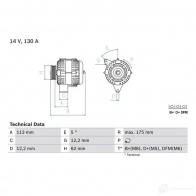 Салонный фильтр BOSCH M 5038 351322 0DJQVU 1987435038 - Изображение 6