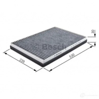 Салонный фильтр BOSCH R 2425 351250 Y98G1J 1987432425 - Изображение 5