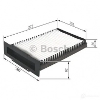 Салонный фильтр BOSCH HPTBB 351115 M 2210 1987432210 - Изображение 2
