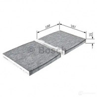Салонный фильтр BOSCH IMGPE R 2542 351280 1987432542 - Изображение 3
