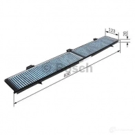 Салонный фильтр BOSCH A 8508 0986628508 343539 C3FUXB - Изображение 4