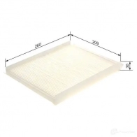 Салонный фильтр BOSCH 09864b5010 1437243816 PTT UE - Изображение 6