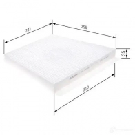 Салонный фильтр BOSCH 1987432281 M 2281 1193504654 YHPI96 - Изображение 6