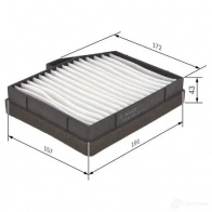 Салонный фильтр BOSCH M 5020 M5020 1987435020 351313 - Изображение 5