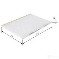 Салонный фильтр BOSCH M 5049 351327 M5049 1987435049 - Изображение 4