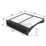 Салонный фильтр BOSCH 1987432262 S87BA M 2262 351156 - Изображение 4