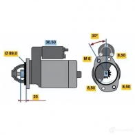 Задний фонарь BOSCH Citroen Evasion 1 (22, U6) Минивэн 2.0 HDI 16V 109 л.с. 1999 – 2002 4047024078574 UWW QG5D 0319326216