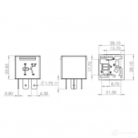 Реле бензонасоса BOSCH OH JLI 344317 0986AH0251 4047024946712 - Изображение 7