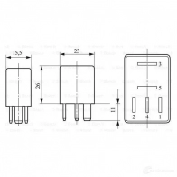 Реле BOSCH 323924 MR10 7 7KVV4FY 0332201107 - Изображение 6