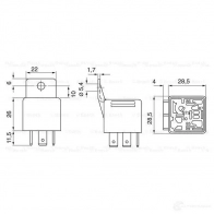 Реле BOSCH 0332019110 RS1 10 RWSHA 323823 - Изображение 7