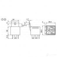Реле BOSCH 3165141686050 323827 0332019150 175 5TB - Изображение 8