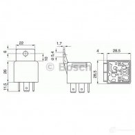Реле BOSCH 3165141212976 0332019203 ERC 6N7 323844 - Изображение 6