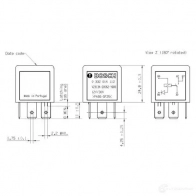 Реле BOSCH 323689 3165141212860 W PHCVBZ 0332014112 - Изображение 3