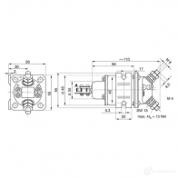 Реле BOSCH 0333006008 PR008 324256 SSM 120 L 36 Z