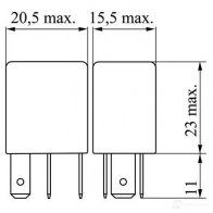 Реле BOSCH N8KE4OO V23073-B 1005-X62 0986332070 334848 - Изображение 2