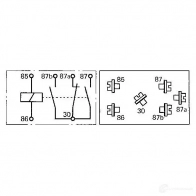 Реле BOSCH 0332201006 323923 SH/S E32A3 E6M27 - Изображение 3