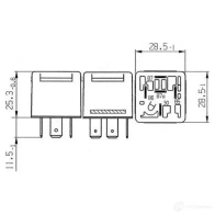 Реле BOSCH 3165142737720 0332209167 2HYAK 4 324115 - Изображение 3