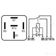 Реле BOSCH 0 986 AH0 614 5UUFS 0332204204 324001 - Изображение 2