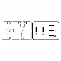 Реле BOSCH V23074-A4 001-X71 0986332020 334824 4RWTAW