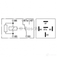 Реле BOSCH 0332209207 X3AW17C 324131 WECHLSER MIT LASCHE UND WIDERSTAND - Изображение 4