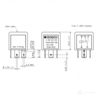 Реле АБС BOSCH 0332204202 323998 3165142100036 9 A1GPS2 - Изображение 4