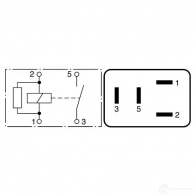 Реле BOSCH 334846 V23073-B10 05-X63 NXP59FX 0986332061