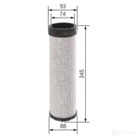 Вторичный воздушный фильтр BOSCH 370174 XA3O1TM S 0333 f026400333 - Изображение 5