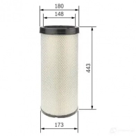 Вторичный воздушный фильтр BOSCH 370127 S 0277 f026400277 S0277 - Изображение 3