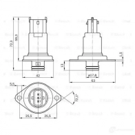 Датчик BOSCH SRLTC 0281002668 DS -AM5 1423081901 - Изображение 4