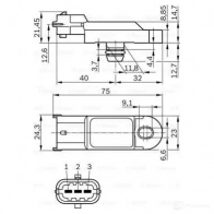Датчик абсолютного давления BOSCH 319629 SOFRLF DS -S3 0281002996 - Изображение 6