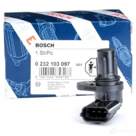 Датчик положения распредвала BOSCH 309979 PG -3-8 2WUHE67 0232103097 - Изображение 2