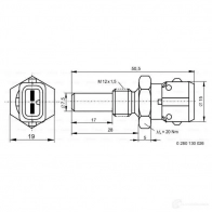 Датчик температуры охлаждающей жидкости BOSCH 0280130026 TF -W SQBHHS 317166 - Изображение 5
