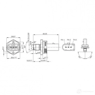 Датчик давления топлива BOSCH H0P6B 0281002910 DS-RP S4-18 1322354237
