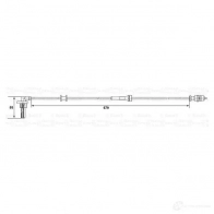 Датчик AБС BOSCH 0265007533 315382 DF 11 WS7533 - Изображение 3