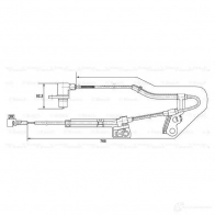 Датчик АБС BOSCH WS6677 DF 6 0265006677 315212 - Изображение 5