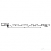 Датчик АБС BOSCH DF11 0265007883 WHEEL-SPEED SENSOR; DF11 315483 - Изображение 6